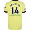 Maillot de Supporter Arsenal Pierre-Emerick Aubameyang 14 Extérieur 2021-22 Pour Homme